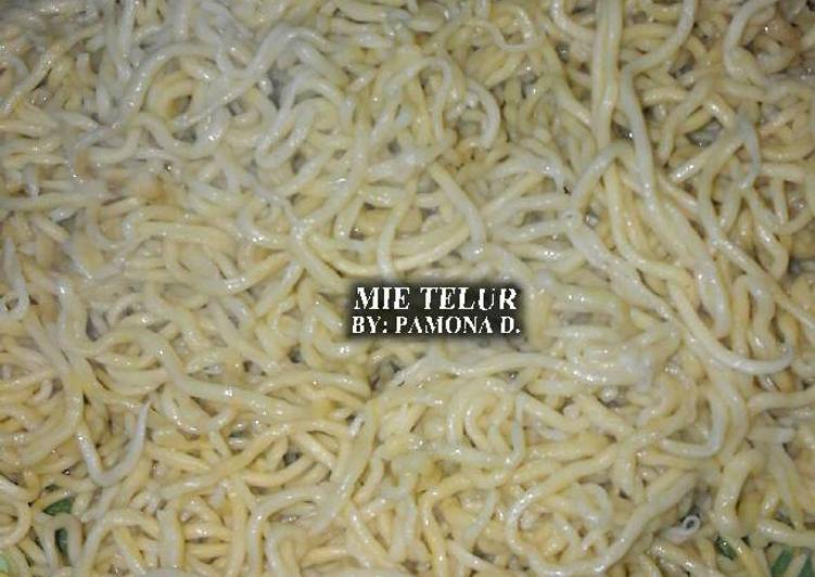 Resep Mie telur yang Enak