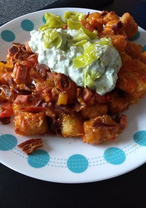A picture of Kitchen sink Totchos.