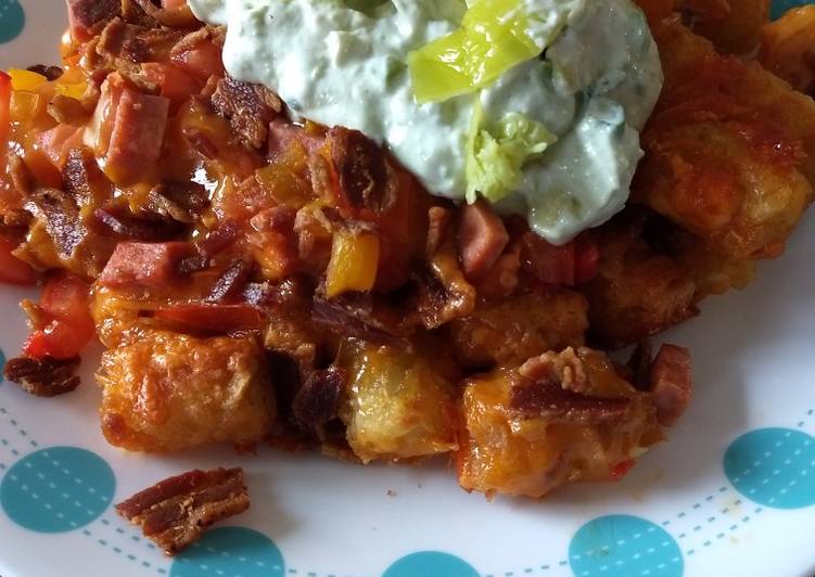 Steps to Prepare Award-winning Kitchen sink Totchos