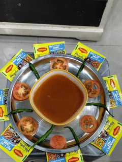 A picture of Tomato soup.