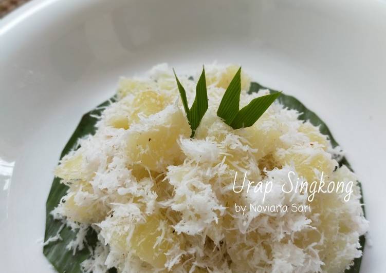 Bumbu Urap Singkong | Langkah Membuat Urap Singkong Yang Menggugah Selera