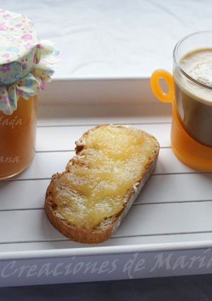 Foto principal de Mermelada de manzana, sin azúcar