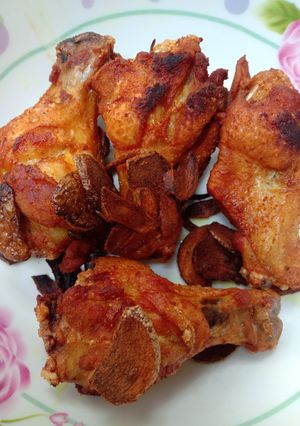รูปของ ไก่ทอดขมิ้นกระเทียม