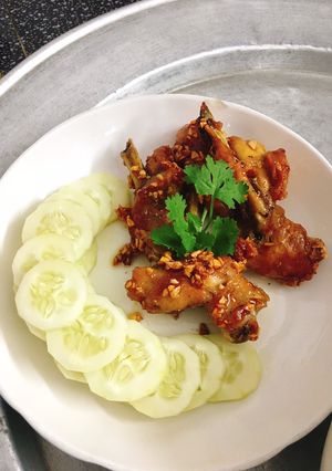 Hình của món Gà chiên nước mắm.