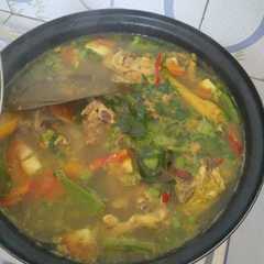 Soto kerongkongan ayam seger রেসিপির প্রধান ছবি