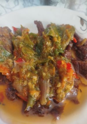 Foto resep Daging Sambal Geprek