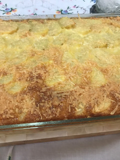 Una foto de Pastel de papas y pollo