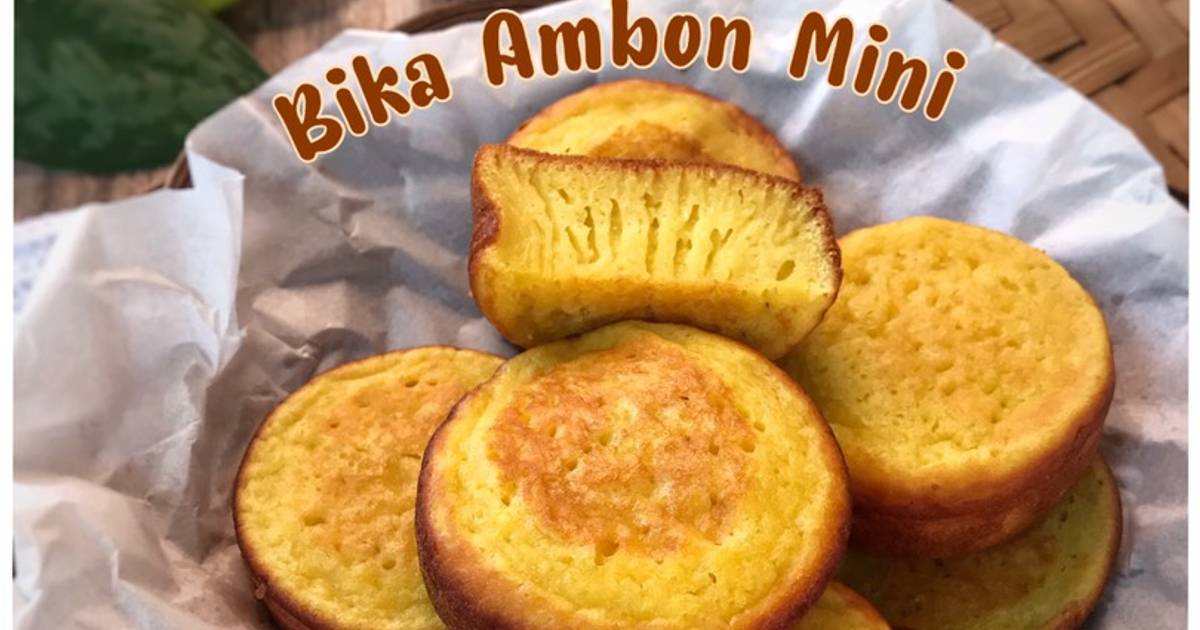 Resep Bika Ambon Mini Oleh Pratiwi Pramuharsih Cookpad