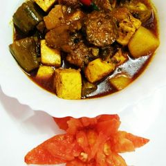 A picture of Potol paneer.