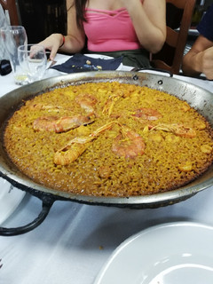 Una foto de Arroz de marisco