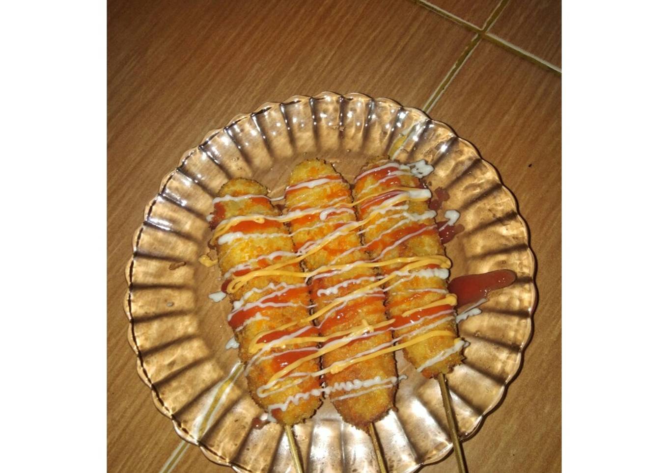 Corndog sosis mozarella (simple)
