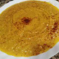 Una foto de Crema/puré de zanahoria