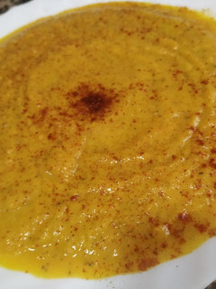 Una foto de Crema/puré de zanahoria