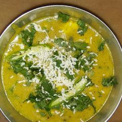 A picture of Kuttu ke aate ki cheese kardi.