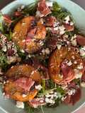 Peach Salad with Bresaola