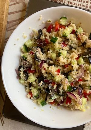 Hideg kuszkuszsaláta recept fotója