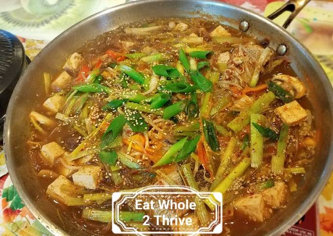 Spicy Korean fish stew