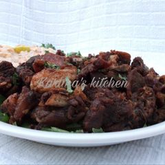 A picture of Fried meat.