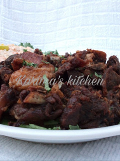 A picture of Fried meat.