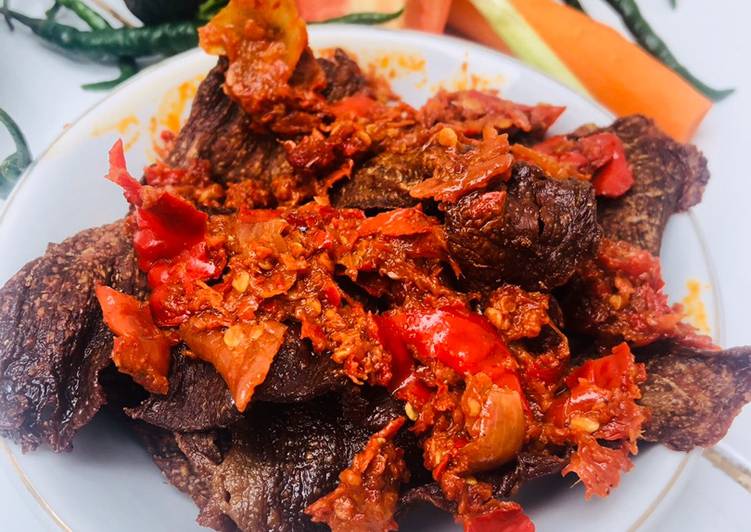 Anti Ribet, Bikin Dendeng Kering Balado Untuk Pemula