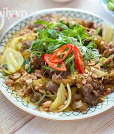 thịt bê xào lăn