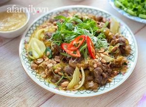 Hình của món Bê Thui Xào Lăn.