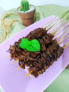 Foto resep Sate usus ayam bakar