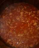 Bistec enchilado