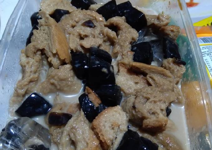 Es CapRoCin (capucino roti cincau)