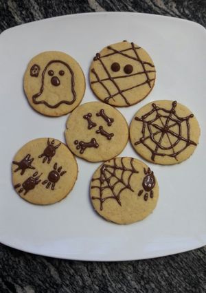 Una foto de Galletas monstruosas divertidas