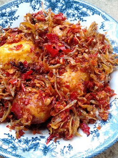 Foto resep Telur Teri Balado