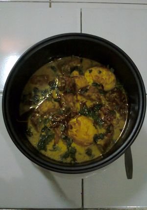 Foto resep Opor Telur Tempe Maknyuuss.