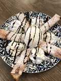 Nutella Banana Peanut Butter Spring Rolls