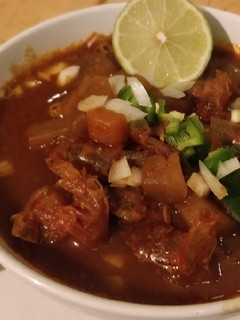 Una foto de Caldo de Camarón