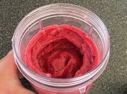 A picture of watermelon pulp
