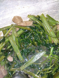 Foto resep Tumis kangkung bakso