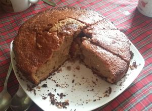 Una foto de Queque de chocolate con galletas Toddy