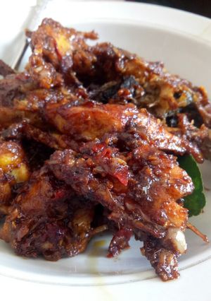 Foto resep Ayam ungkep cabe merah