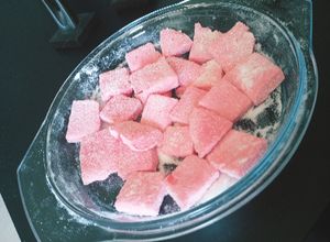 Una foto de Marshmallow o malvaviscos Caseros!!