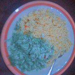 Jollof rice A picture of Jollof rice.