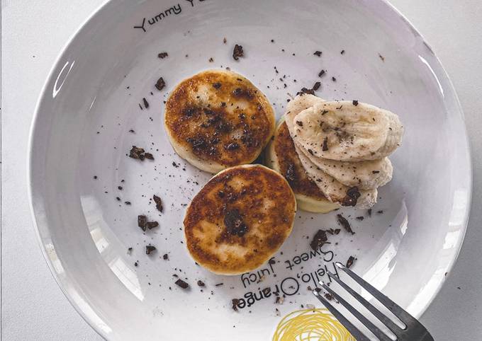 Сырники ПП с изюмом