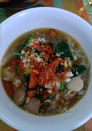 Foto resep Bihun Jagung Kuah