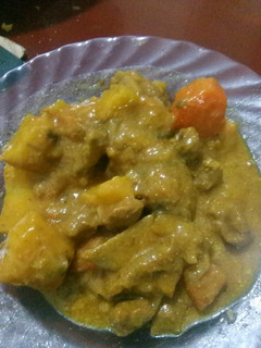 A picture of Chunky mutton stew.