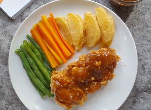 Foto resep Crispy Chicken Steak Brown Sauce