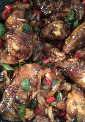 Foto resep Ayam kecap cabai