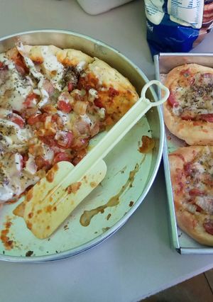 Foto resep Pizza hot tuna ala-ala