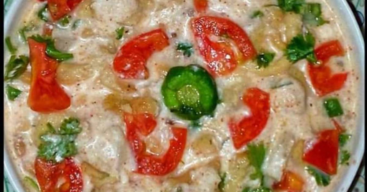 Spicy dahi phulkian 🍅🧅🥦🍅 Recipe by Kulsoom Bukhari - Cookpad