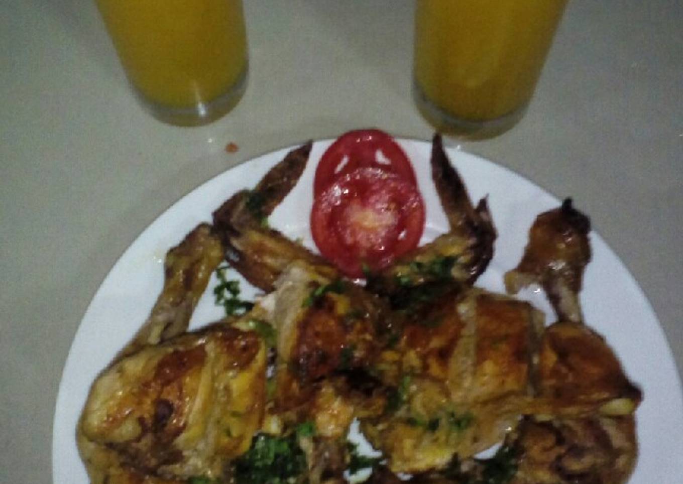 Grilled Mary chicken