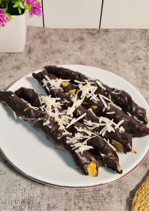 Foto resep Es stick Pangsit Goreng Coklat