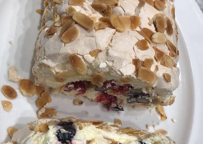 Summer Meringue Roulade